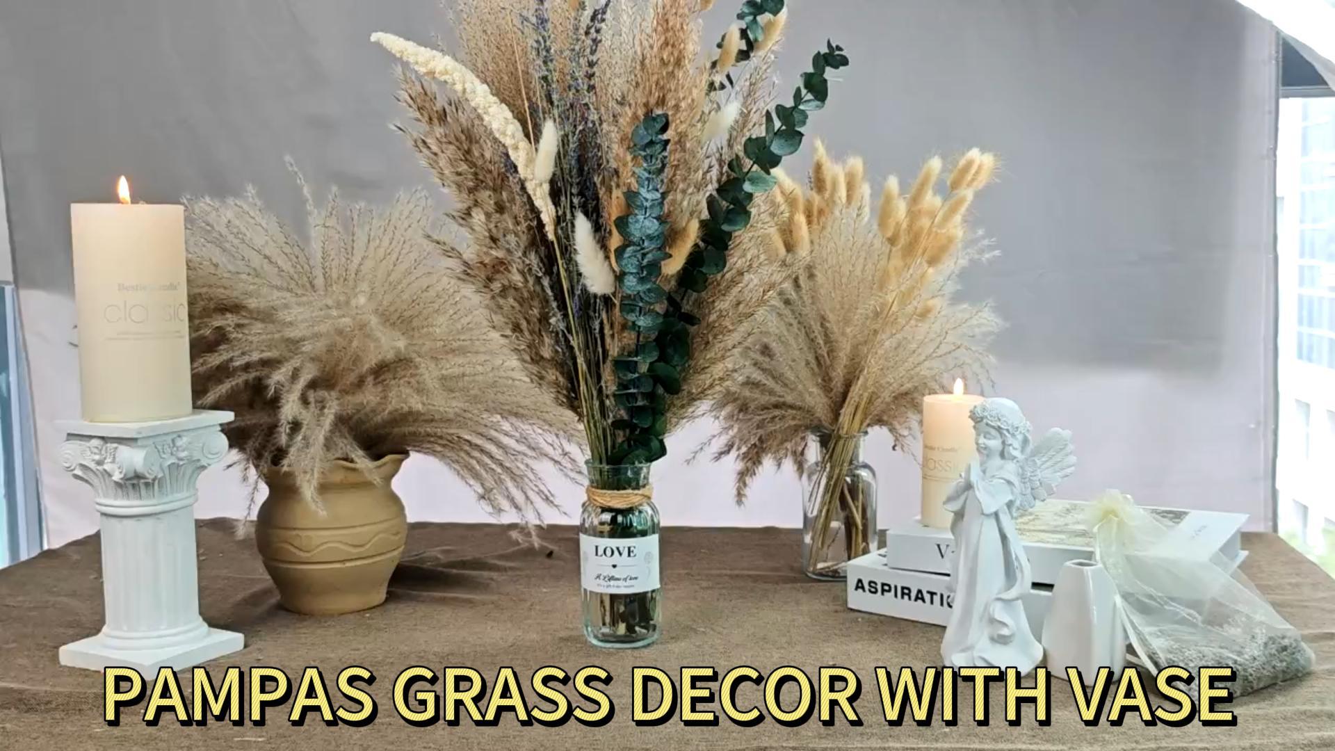 Oairse Eucalipto Artificial Con Jarrón De Cristal, Plantas Artificiales De Eucalipto, Ramas De Eucalipto, Decoraciones, Rústico, Bohemio, Casa De Campo, Decoración Para Dormitorio, Cocina, Comedor
