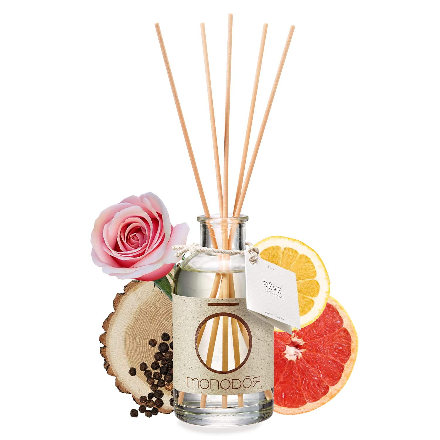 Zapach do pomieszczeń (200 ml, Reve (cytrynowo-róża)