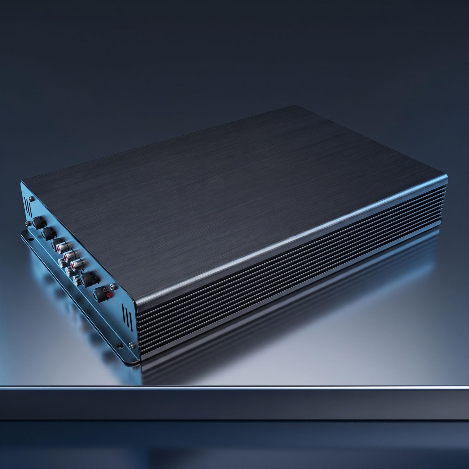 Bediffer Samochodowy Wzmacniacz Mocy 6800 W, 4-kanałowy RMS 80 W