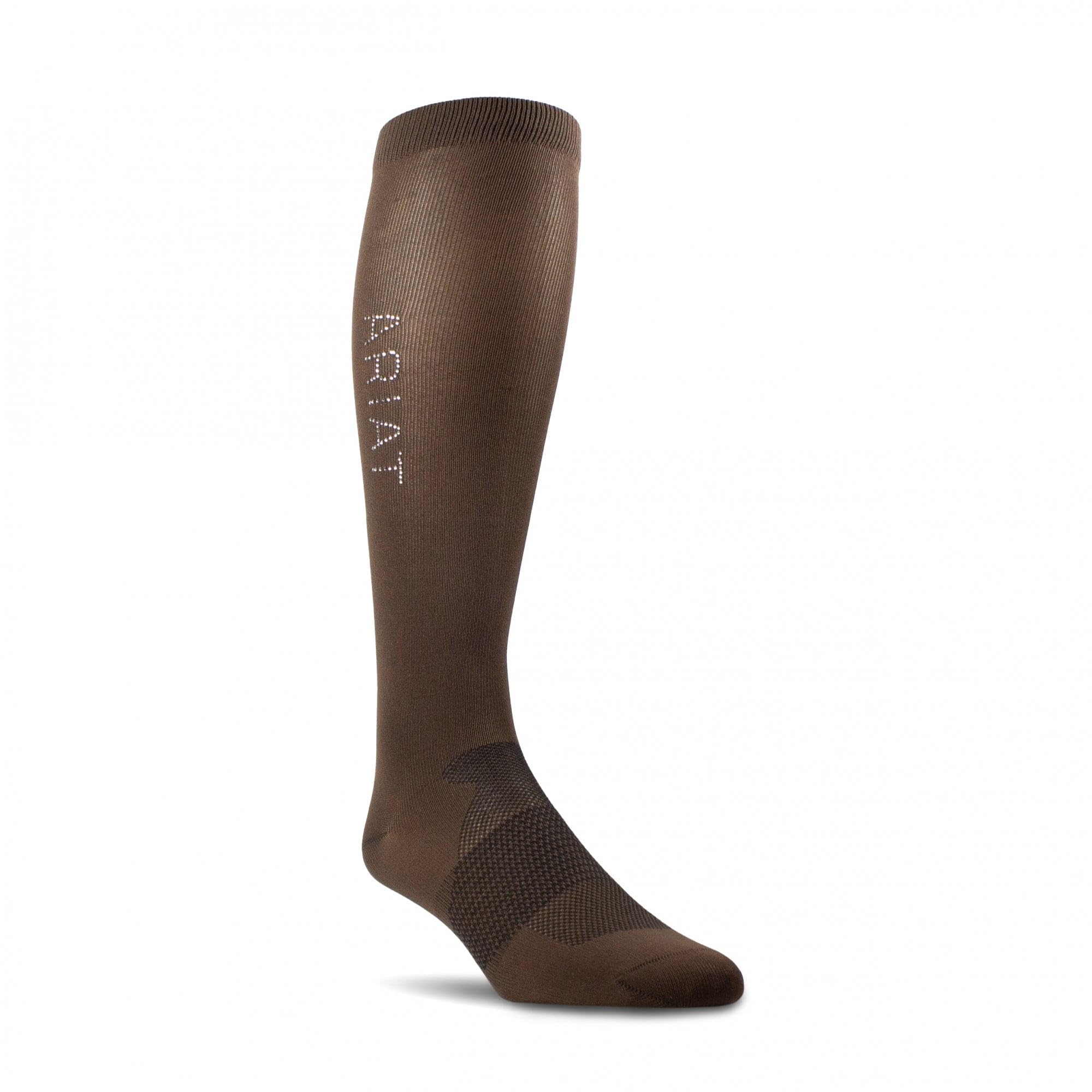 Ariat Women's Marron Riding Socks Woman Tek Radiant