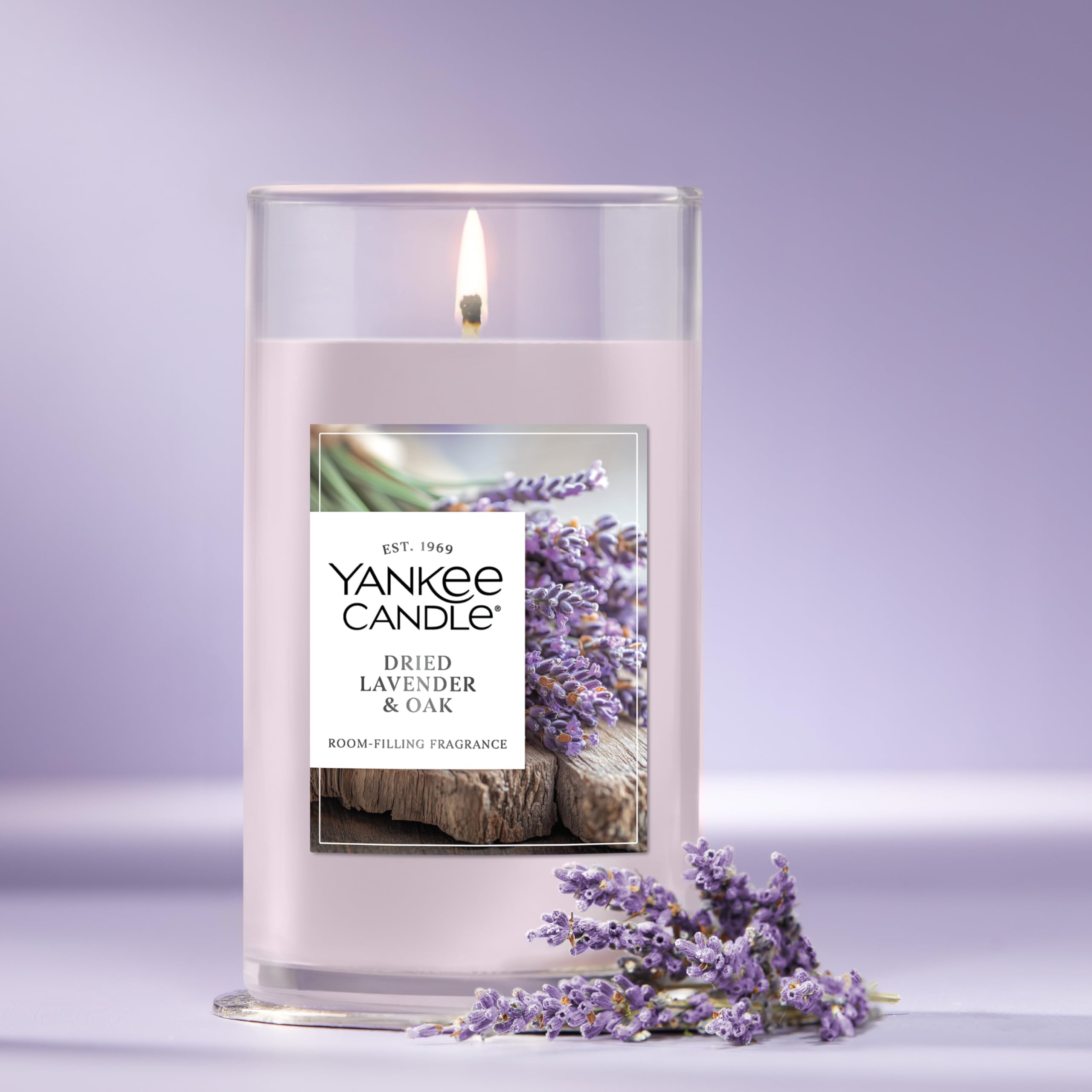 Amazon.com: Yankee Candle Medium Pillar Scented Candle with up to