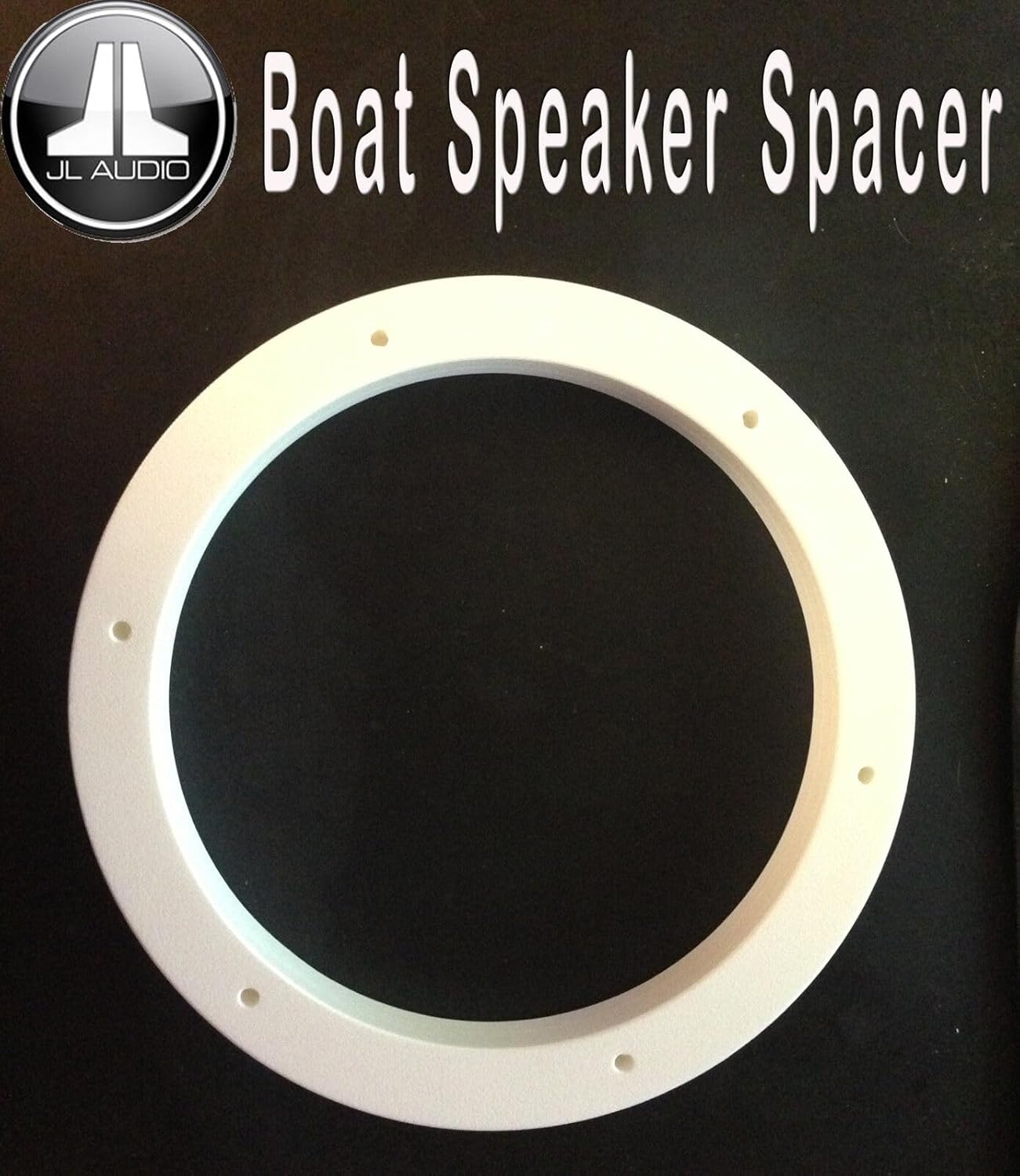 Boat Speaker Spacer Rings White King Starboard 1'' Thick for JL Audio Marine M-770 and MX-770