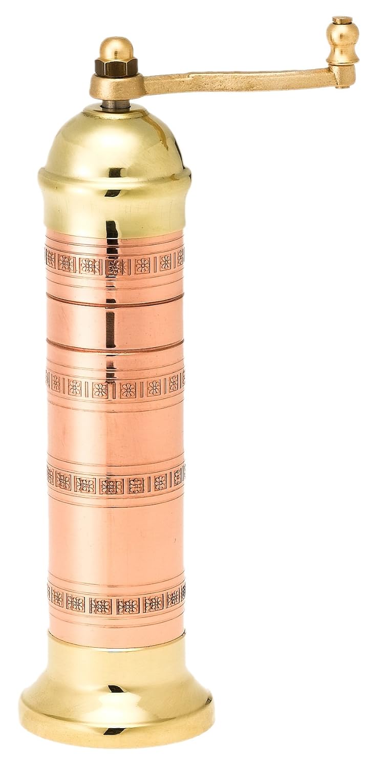 Buy Pepper Mill Imports Atlas Salt Mill, Copper/Brass, 8" Online at Low