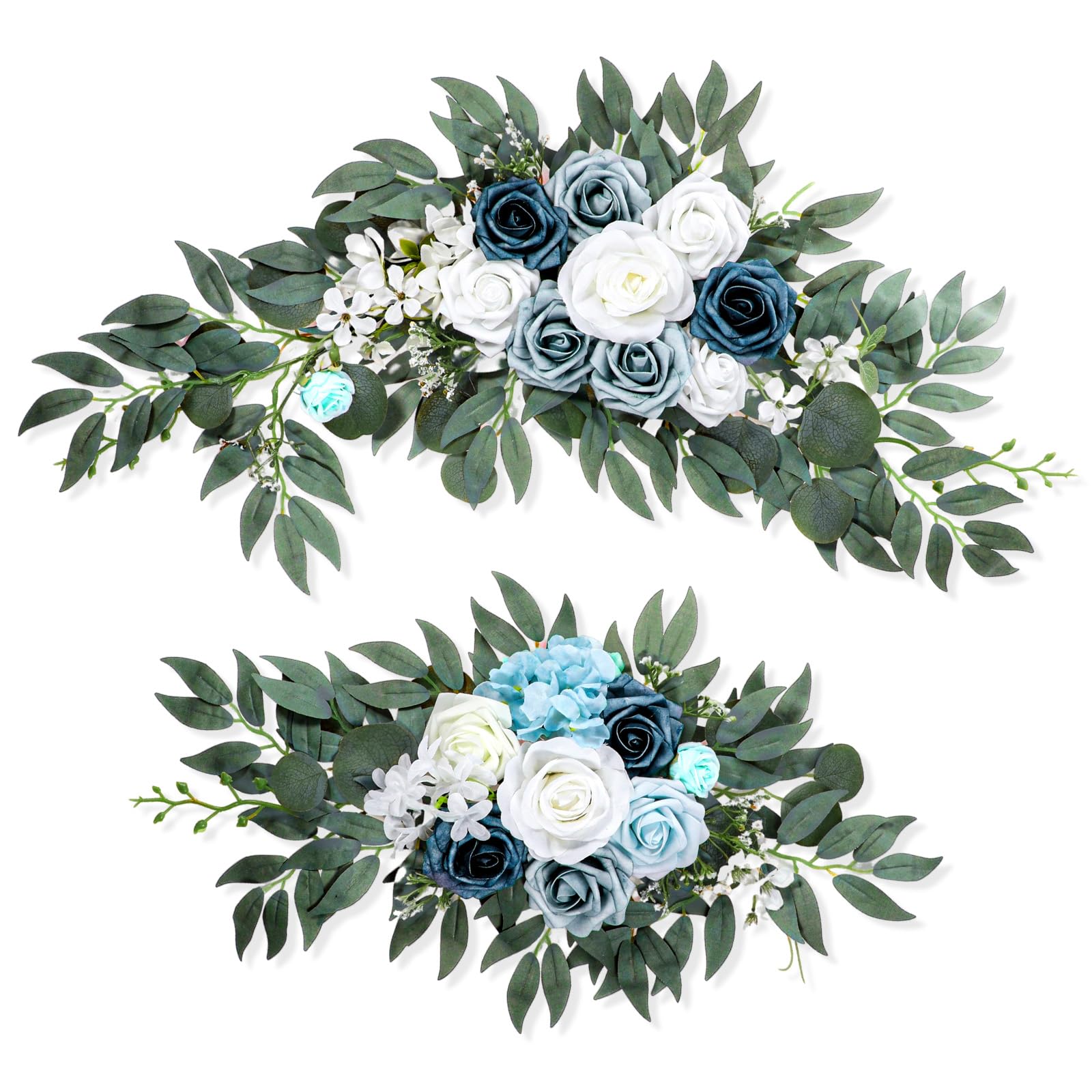 Photo 1 of Yuanan Artificial Arch Flowers - Blue Floral Swag