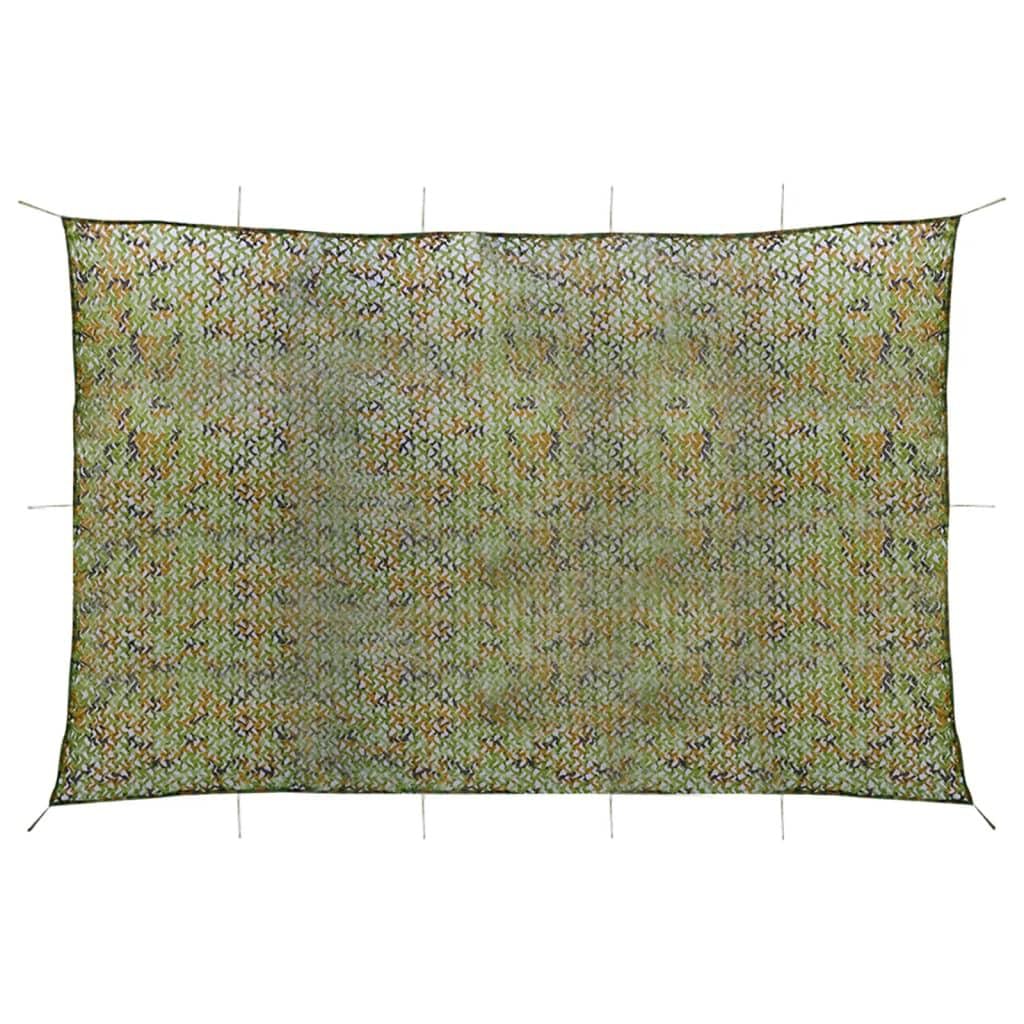 Oudini Green Camouflanetting Army Camo Net Hider Shelter Shooting Cover Camo Hunting/Shooting Blind Screen Net Hide/Green/6 * 7M