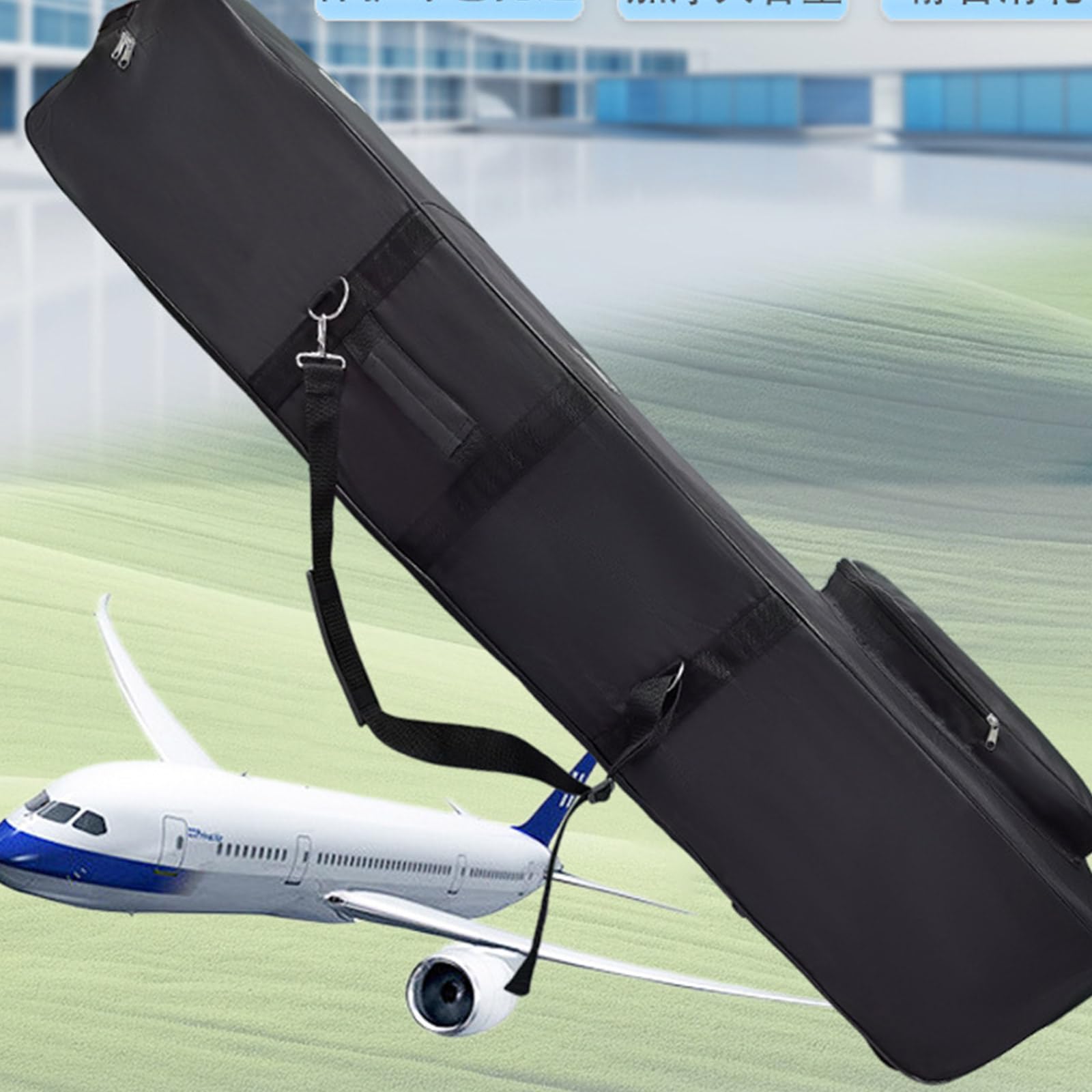 Golfsclub Nylon Bag Reisen Mit Beutel Beutel Große Kapazität Luftfahrtbeutel Reisetack Beschützer Für Golfer Reisen Leichte Tragetasche
