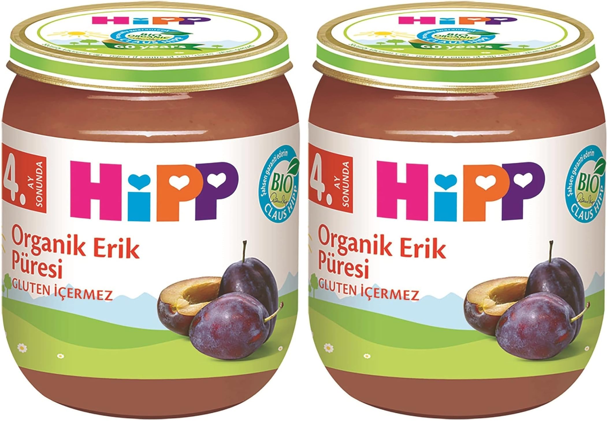 HiPP Organik Erik Püresi 125 gr (2 paketi)