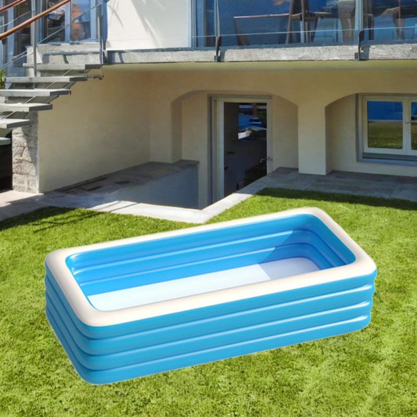 Piscina Inflable para niños y Adultos, Piscina Infantil para niños, Centro de Juegos acuáticos, Piscina portátil para niños, Piscina de Bolas para, 310x183x60cm