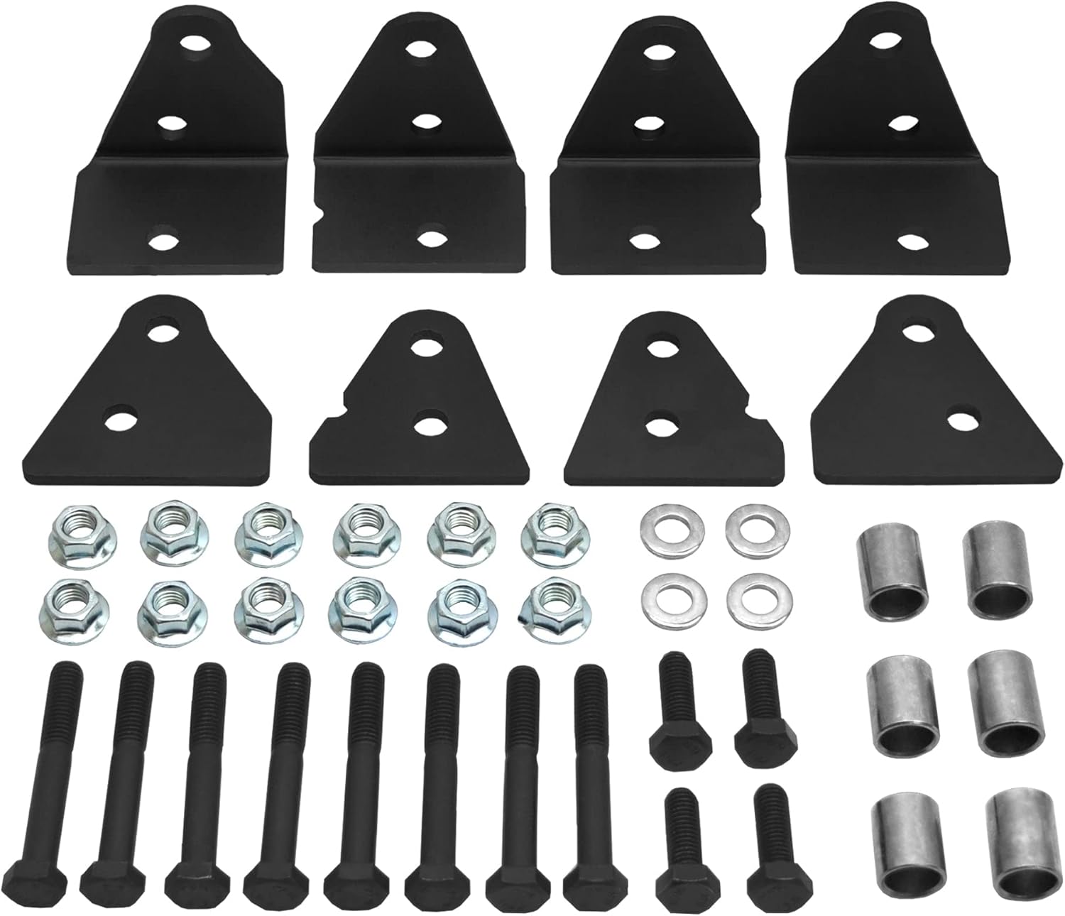 Demon Powersports 4 Inch Bracket Lift Kit for Polaris Ranger 570/900/1000/Diesel, Larger Space Between Tires & Fenders to Be Mounted, Powder Coated for Protection (See Fitments in Description)