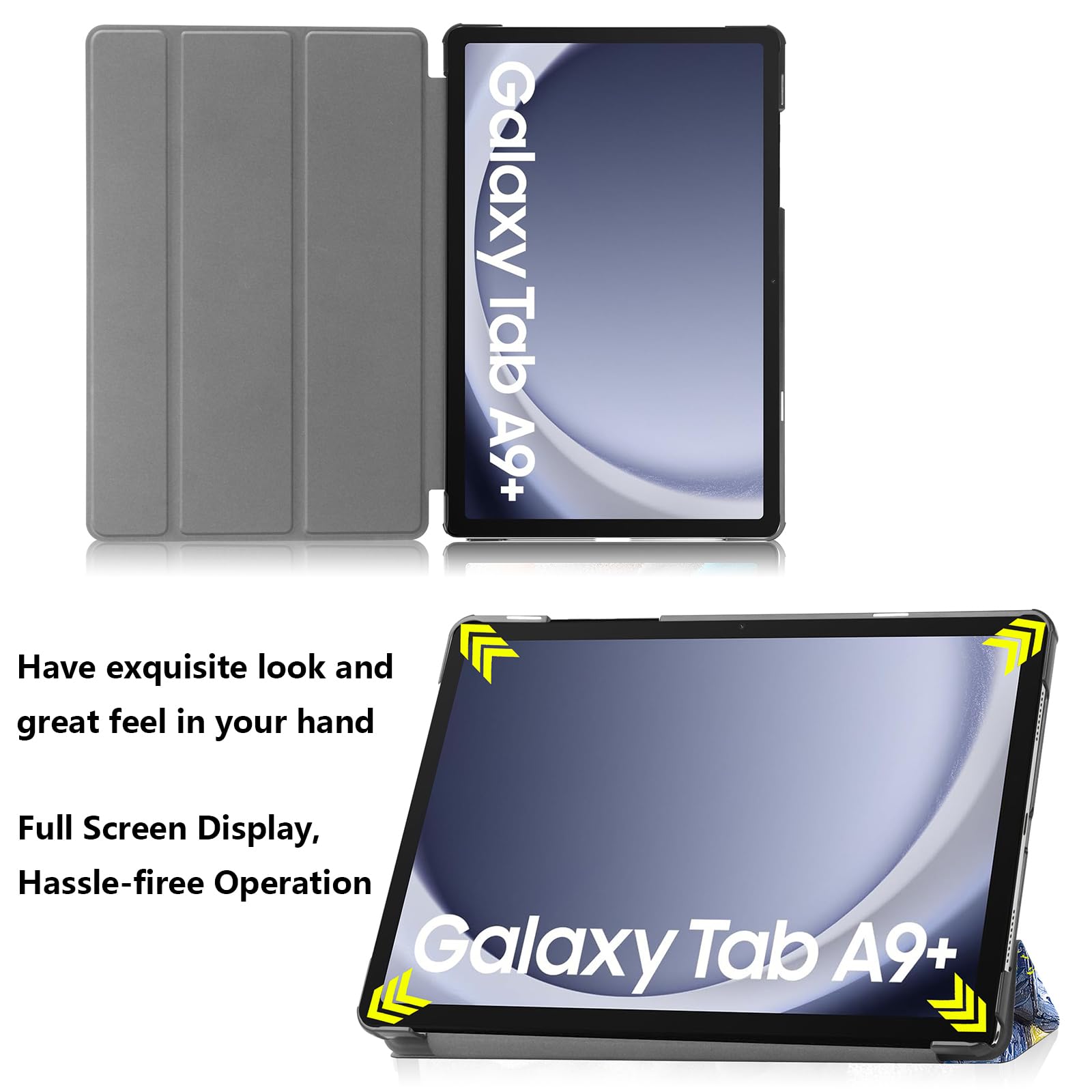Galaxt Tab A9+ 本体+SD256GB カバー フィルム 箱付き Amazon | ミヤビックス Samsung Galaxy Tab A9+ 対応 保護