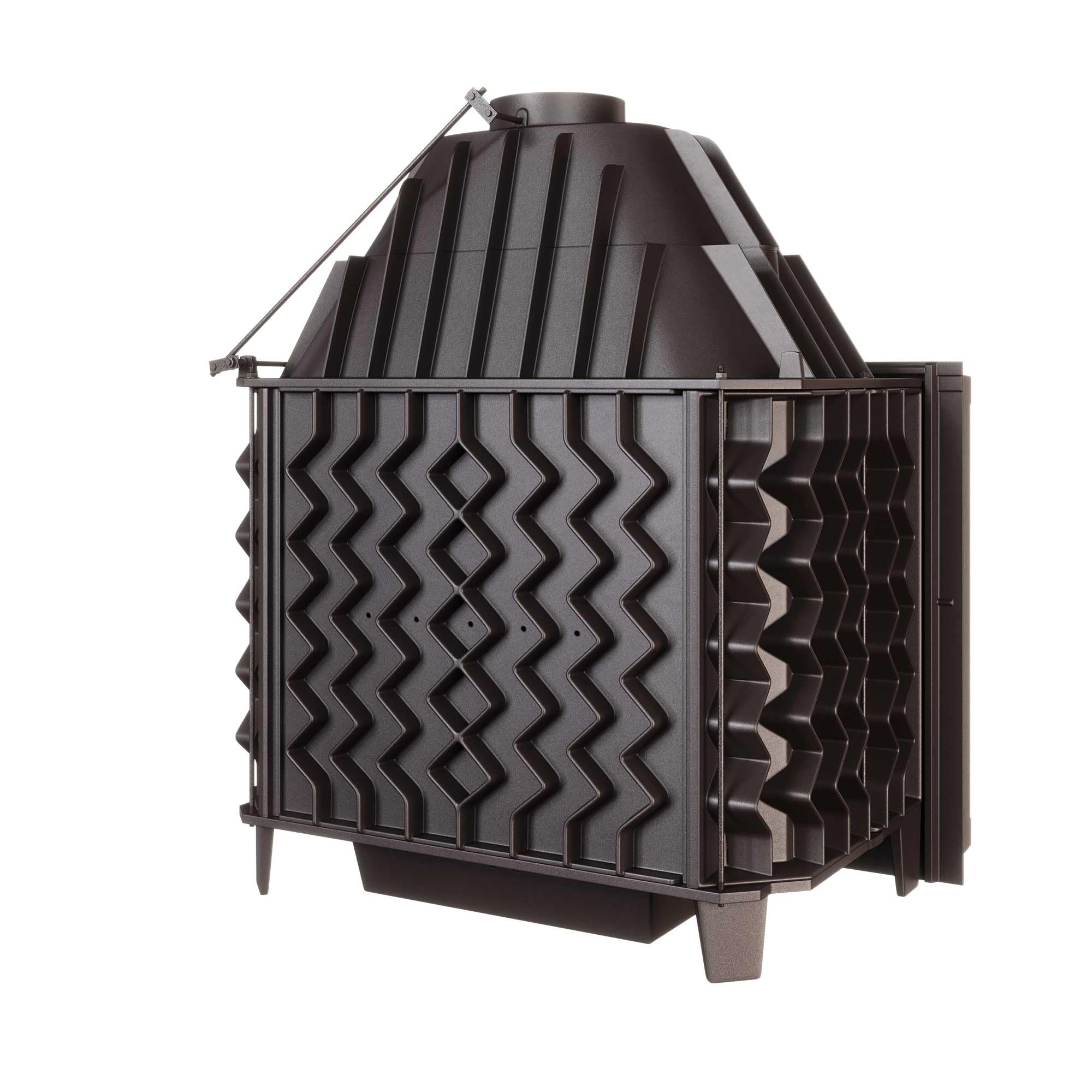 Insert de cheminée en fonte - W8 (17,5 kW) ECO