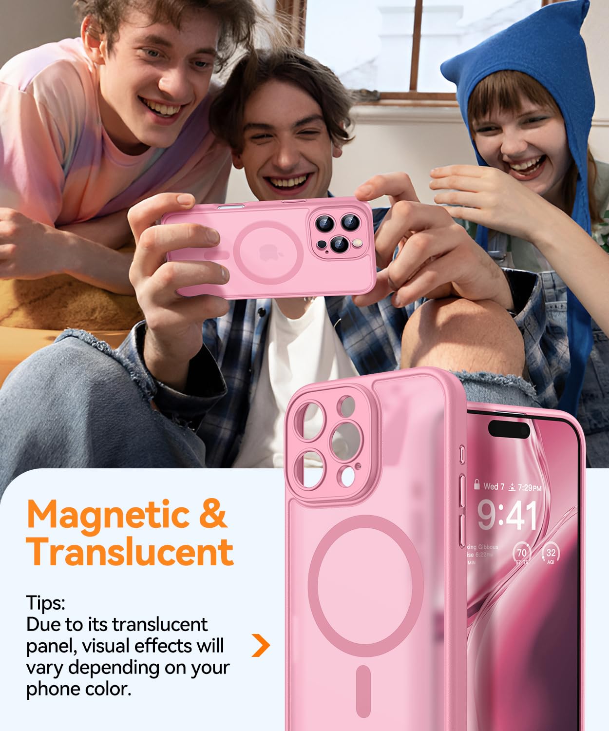 CANSHN Magnetic for iPhone 16 Pro Max Case - Image 3