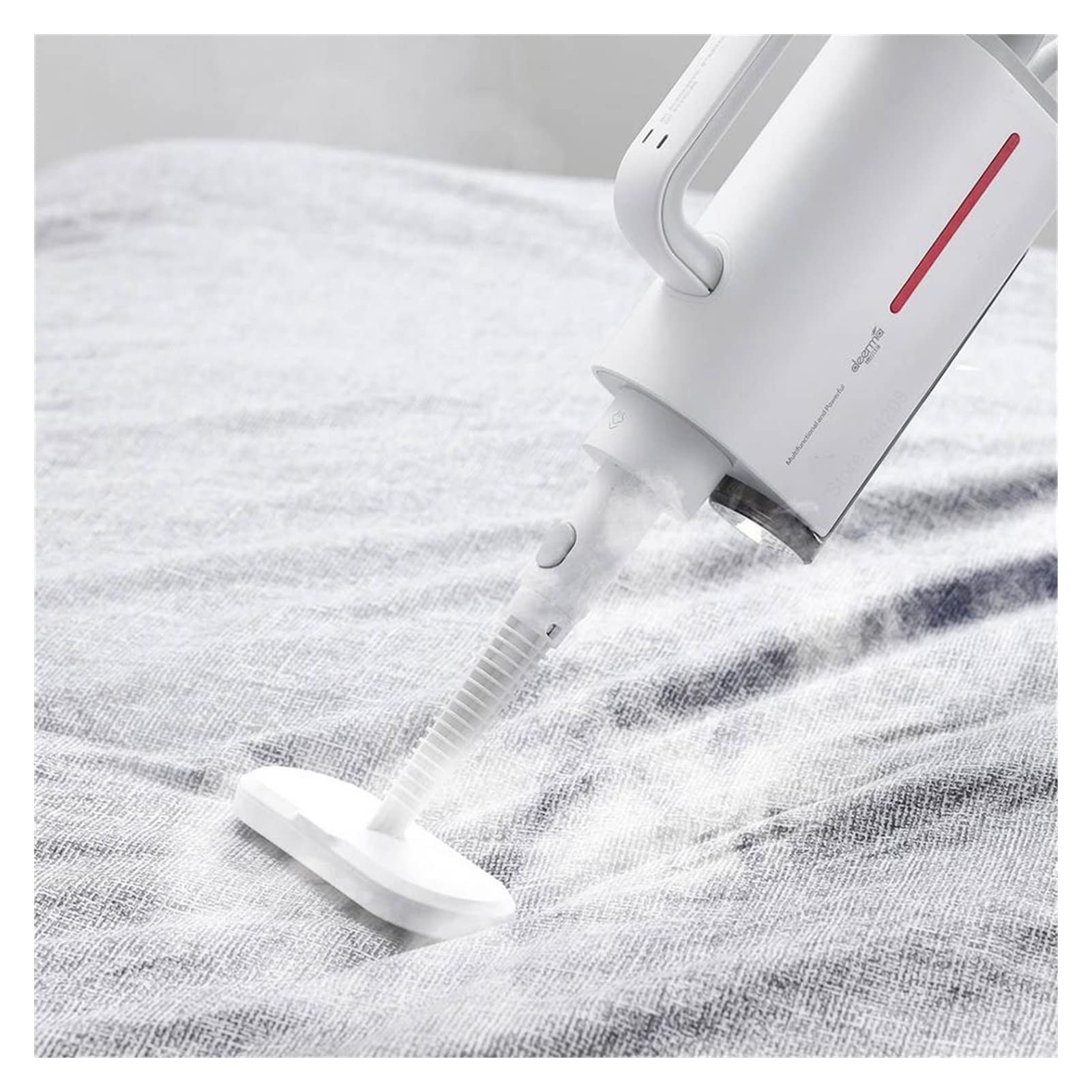 Scopa a Vapore Aspirapolvere Elettrico Pulitore a Vapore Mop Lavapavimenti Portatile Lavavetri Macchina per la Pulizia della Scopa con 5 Accessori per la Finestra del Tappeto