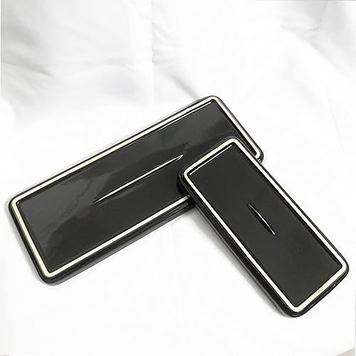 Miniatura 7 de Bandeja de fregadero de baño de cerámica bandeja negra delgada bandeja jabonera de tela vela dispensador de toallas titular m