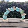 Glass and Stone Arch - Rock Cairn Inspired Decor for Home and Garden