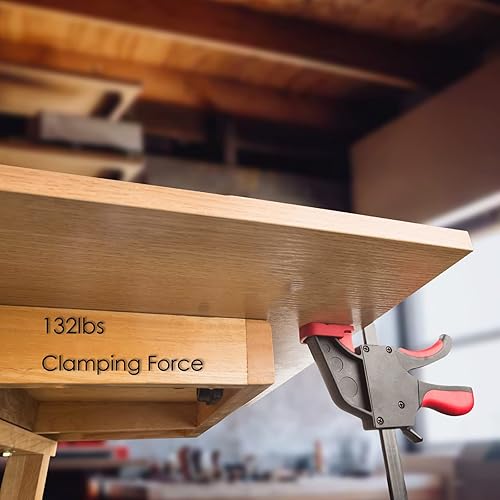 Miniatura 5 de KITLUCK - Abrazadera de sierra de riel de guía de liberación rápida para sistema de riel guía de sierra circular, grosor de sujeción de 6 pulgadas,