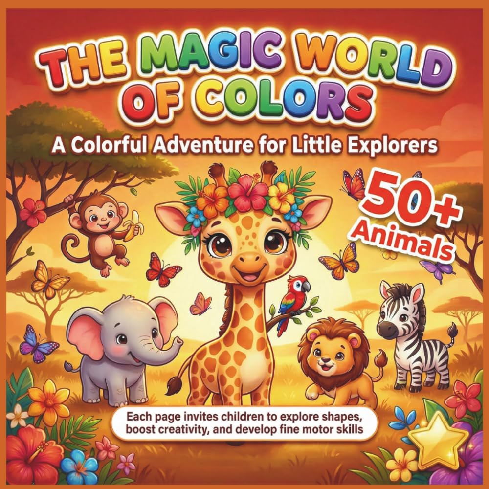 The Magic World of Colors: A colorful Adventure for Little Explorers