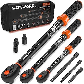 Upgraded Torque Wrench Set - Click & Accurate