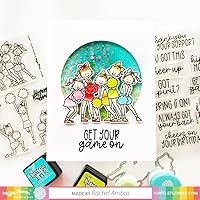 Vista 8 de Waffle Flower Troquel circular Shaker - El juego incluye dos matrices de marco circular que se pueden utilizar juntas o por separado. Se puede