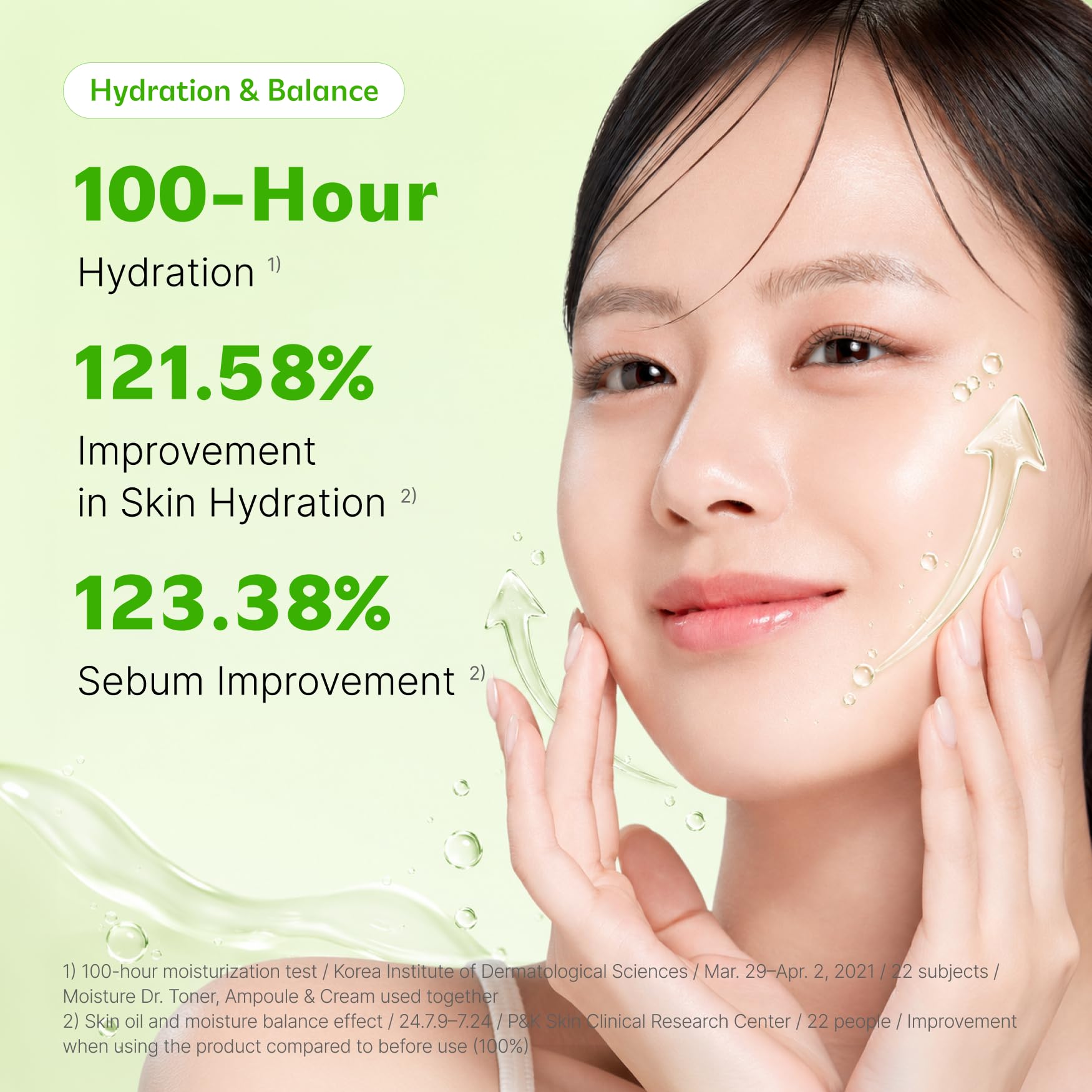 ISOI Dr. Soothing Cream Korean Face Moisturizer with Hyaluronic Acid