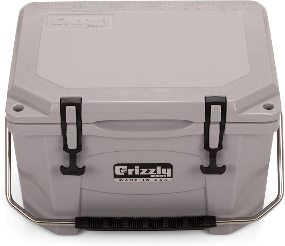 贈り物 GRIZZLY Coolers 20 Qt Gray クーラーボックスアメリカ製 | www