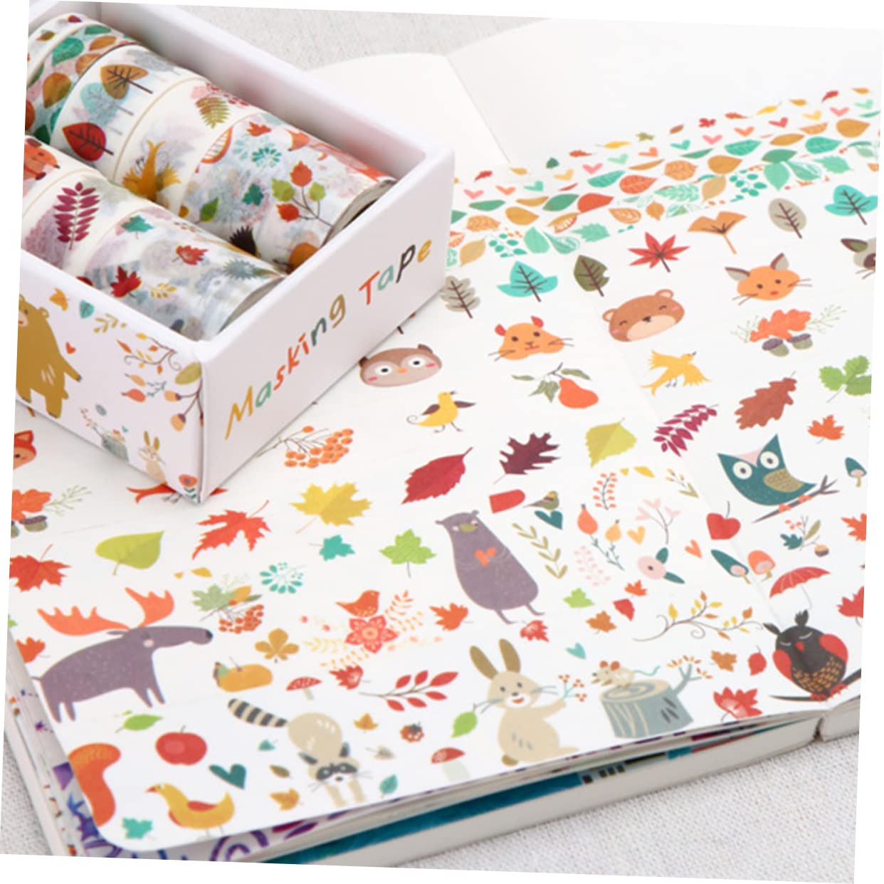 Set De 10 Washi Tape (Cinta Adhesiva Con Diseño) MPC1010