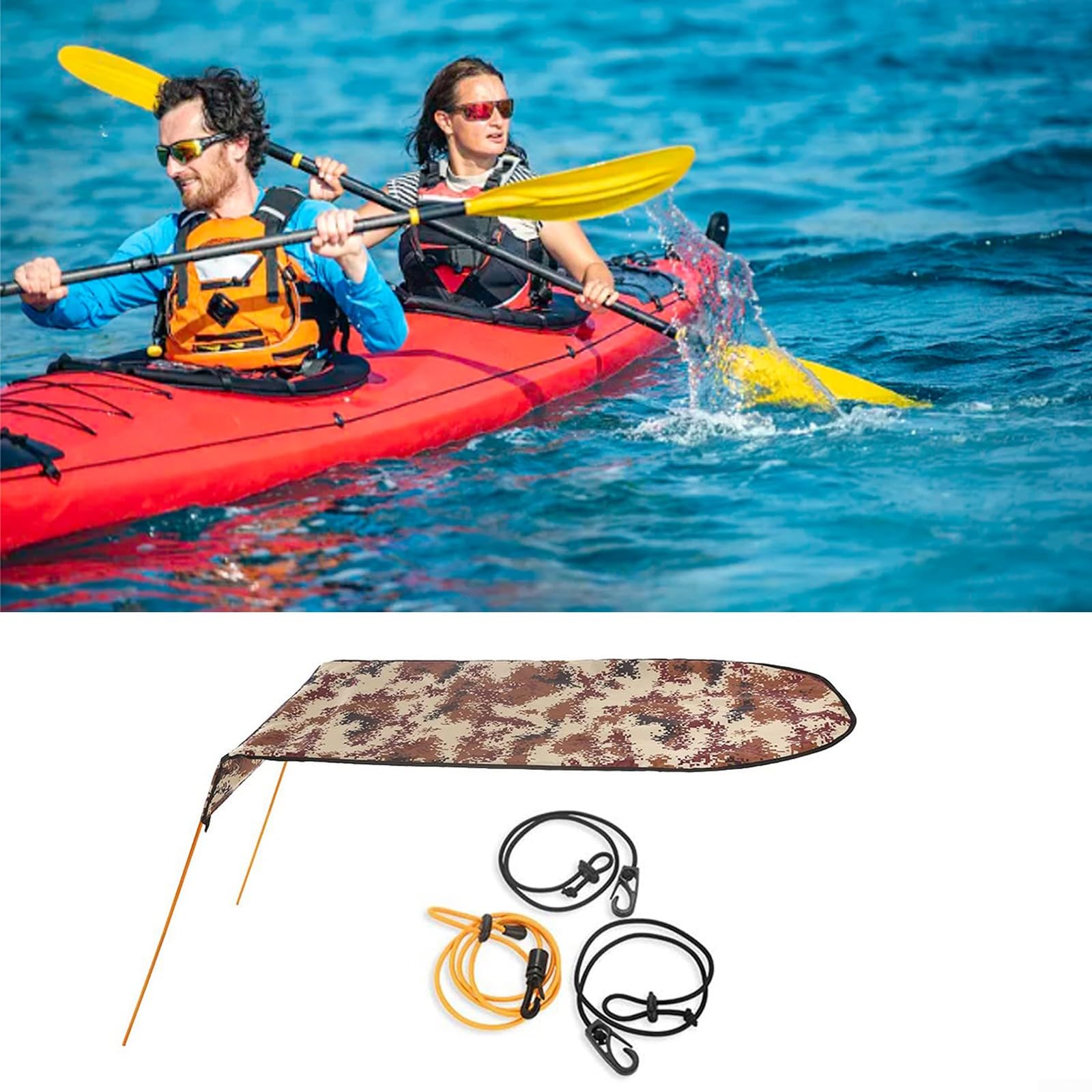 Copertura Per Pozzetto Kayak - Protezione Da Sporco E Intemperie, Taglia XS - Foto 3