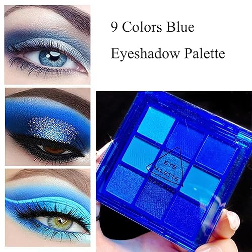 Miniatura 9 de Yeweian Paleta de sombras de ojos verdes paleta de maquillaje de sombra de ojos mate 16 colores verde bosque amarillo sombra de ojos colorida