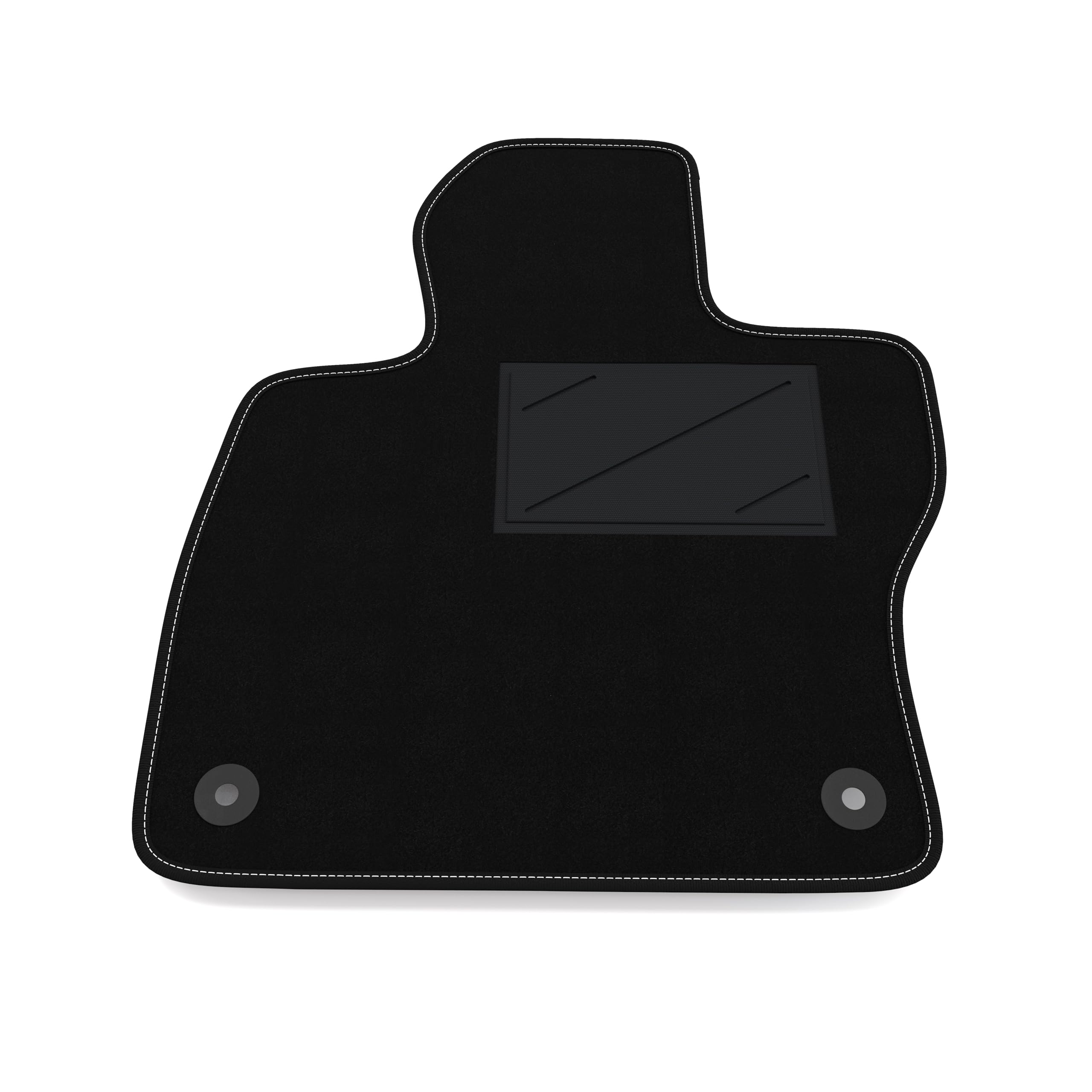 Alfombrilla para Coche SÓLO Lado del Conductor 1 Pieza Compatible con Ford Focus Mk3 2011-2018 | 1 Alfombra