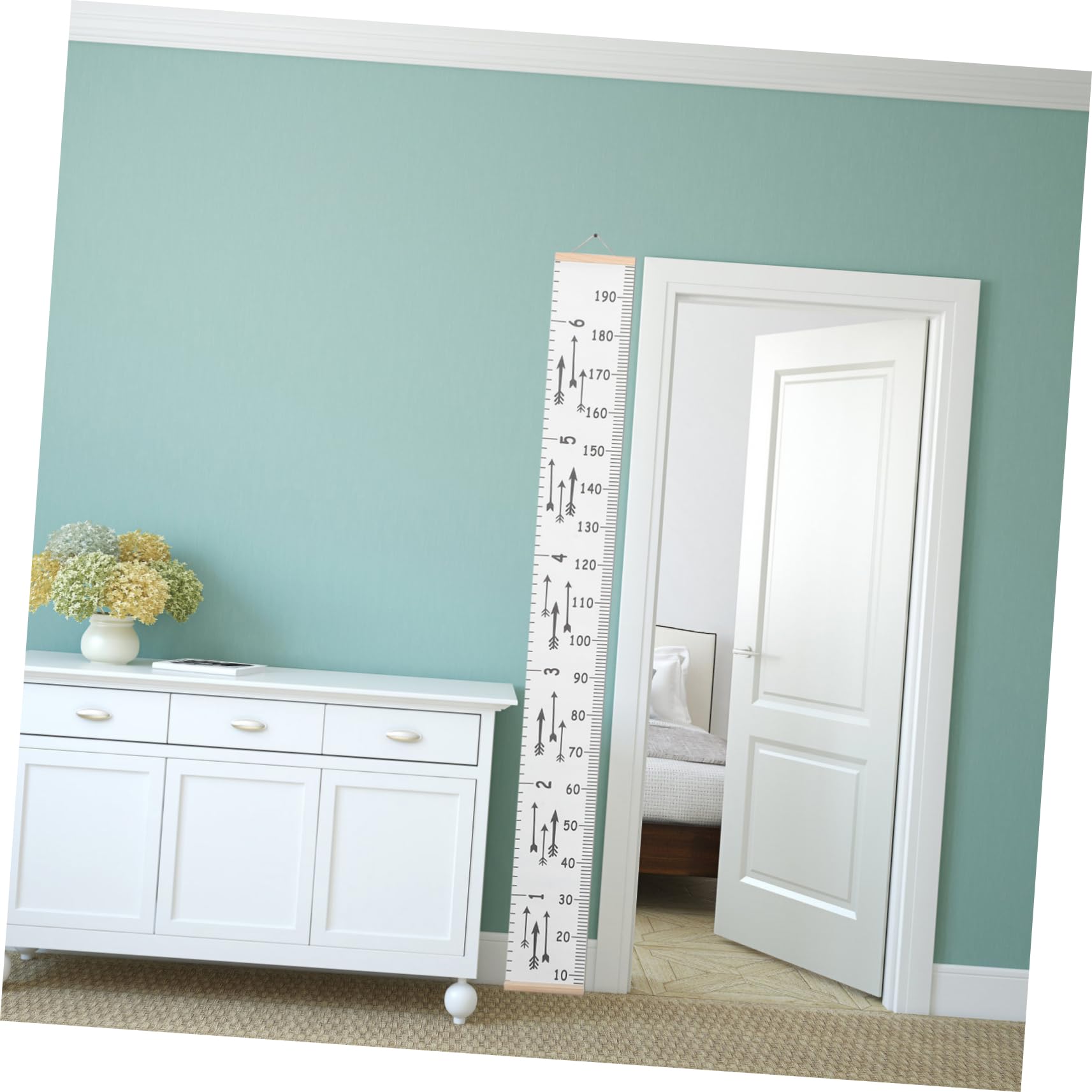 PRETYZOOM 3piezas Regla De Infantil Para Pared Medidor De Crecimiento Decorativo Con Diseño De Dibujos Animados Para Decoración De Habitaciones Seguimiento De