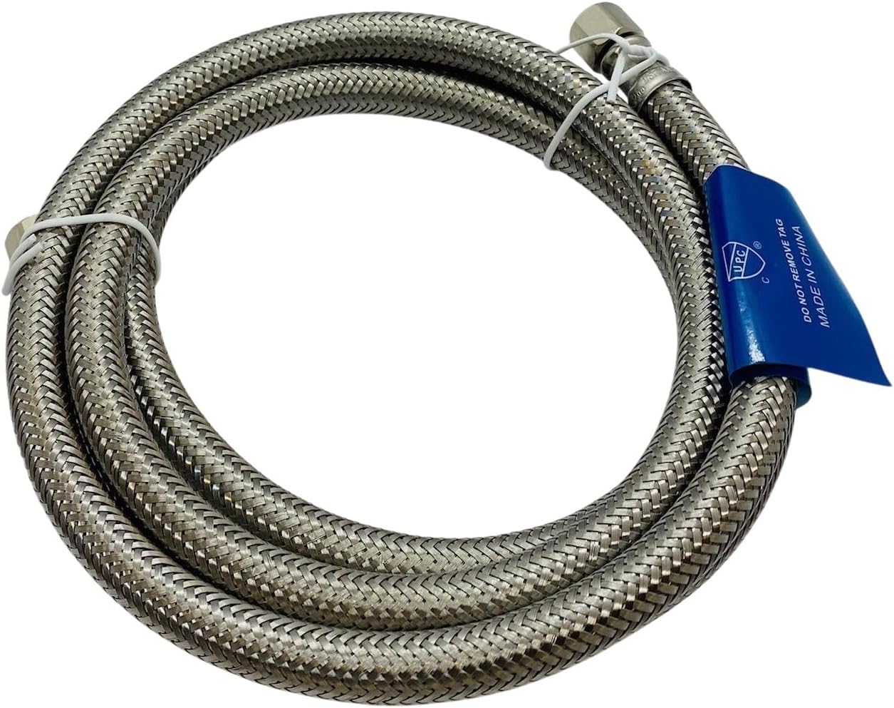 Supco ¼" COMP X ¼" COMP 60" Stainless Steel Hose, 1405RFSS