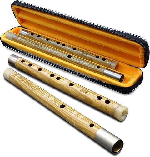 Miniatura 7 de Flauta china C key Dizi para principiantes Instrumento chino tradicional con membrana gratuita y pegamento Set (marca original NICOSHINE)