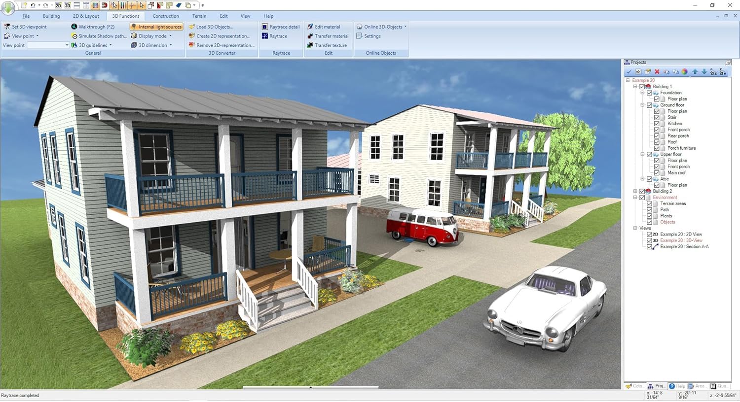 3D CAD 11 PRO - The professional CAD solution, from blueprints to interior design, Architecture for Win 11, 10