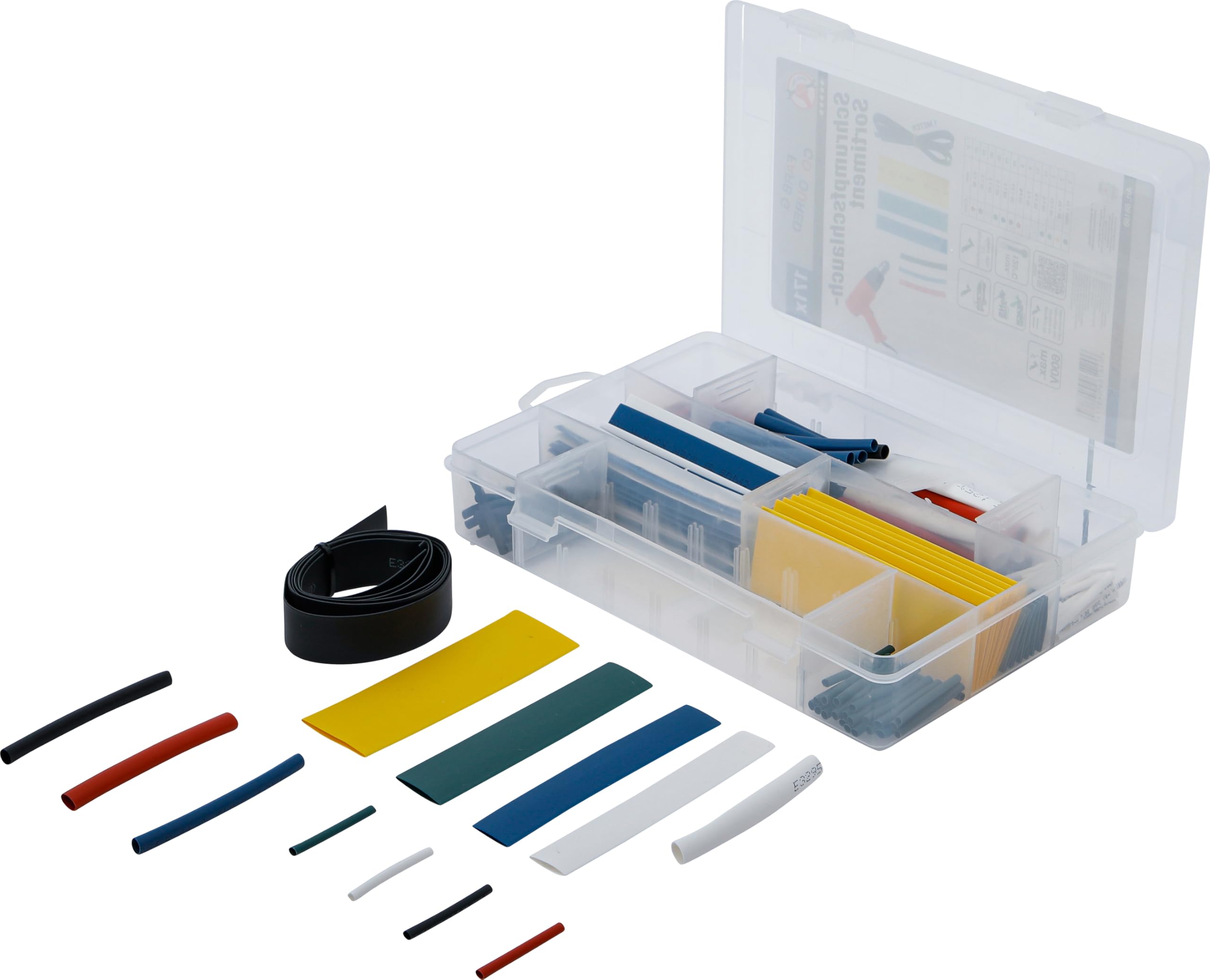 BGS Diy 88188 | Shrink Tube Assortment | coloured | 171 pcs.