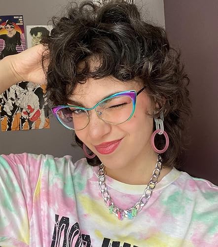 Miniatura 3 de VOOGLAM Annabelle Annabelle - Gafas de bloqueo de luz azul con estilo ojo de gato para mujer