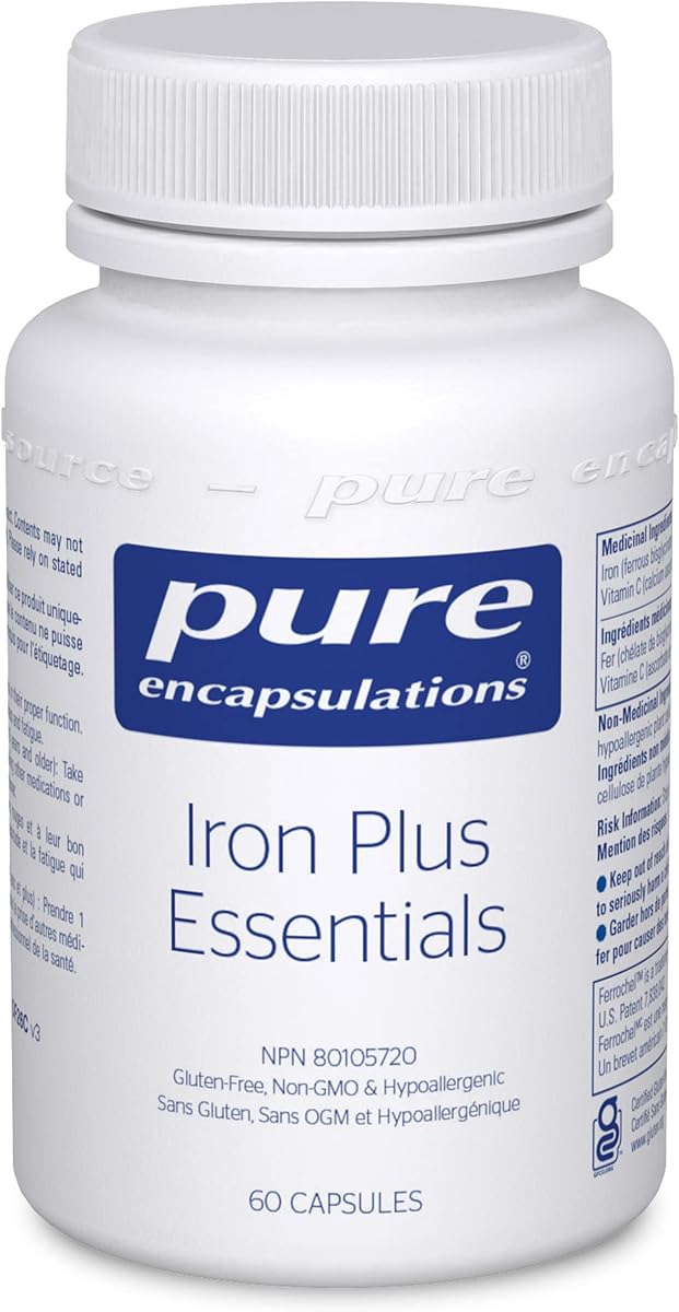 Pure Encapsulations Pure Encapsulations - Iron Plus Essentials - 60 Capsules
