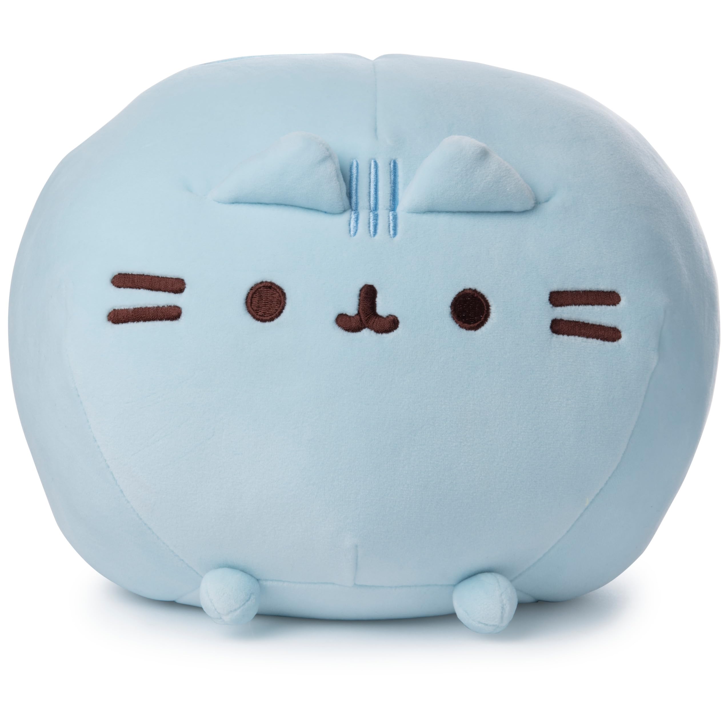 GUND - Pusheen Round Squisheen - Pastel Blue, 11-inches