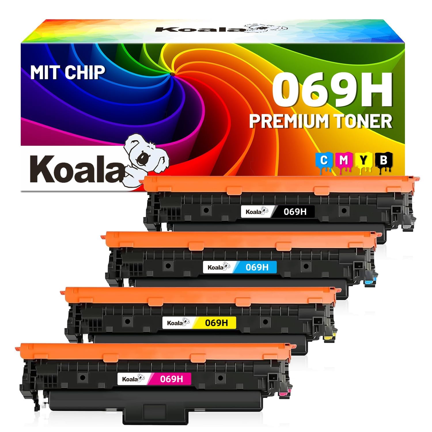 Koala 069H Cartuccia toner (con chip) Compatibile con Canon CRG-069 069 069H Toner Cartridge imageCLASS MF752Cdw LBP673Cdw MF753Cdw LBP674Cx LBP674Cdw MF751Cdw MF754Cdw MF75555Cdw MF75555Cdw MF755Cdw