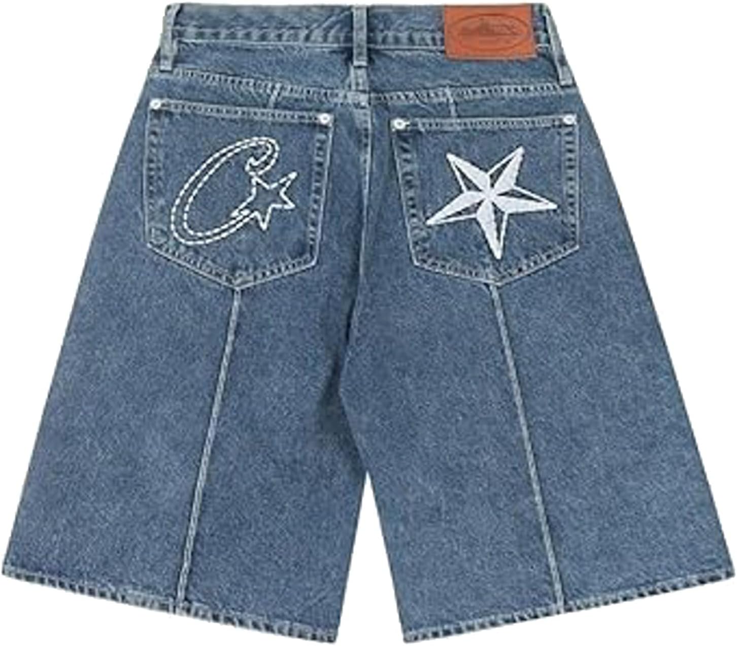 Kurze Jeans Herren Shorts Corteiz Denim Shorts Damen Unisex  