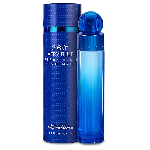 Perry Ellis 360 Very Blue for Men Eau De Toilette Spray 3.4 onzas