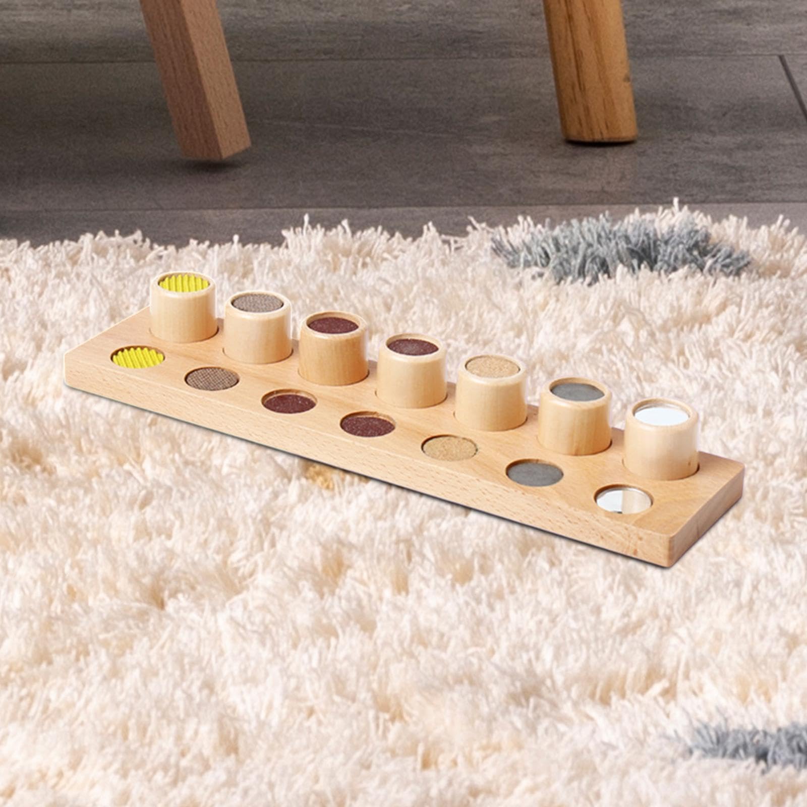 Juguetes sensoriales Montessori para bebés, Juegos sensoriales para niños, Juego táctil para jardín de Infantes
