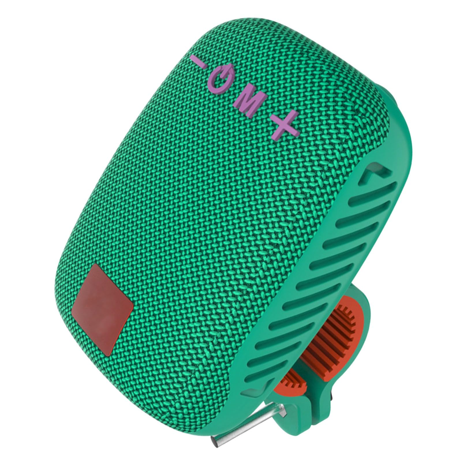 Altoparlante Bluetooth Portatile per Bici, Piccolo Altoparlante Wireless Impermeabile IPX5 con Supporto per Manubrio, Supporto Scheda FM/TF/USB (blu pavone)