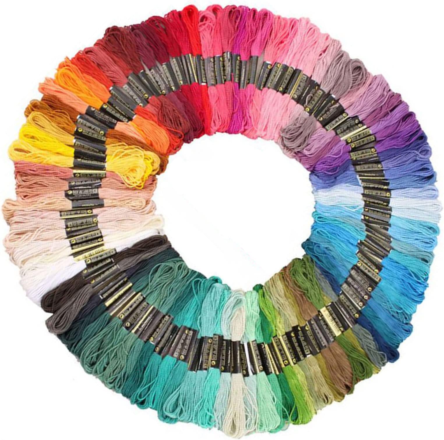 Amazon.com: Embroidery Thread Mermaid Color Palettes - Friendship ...