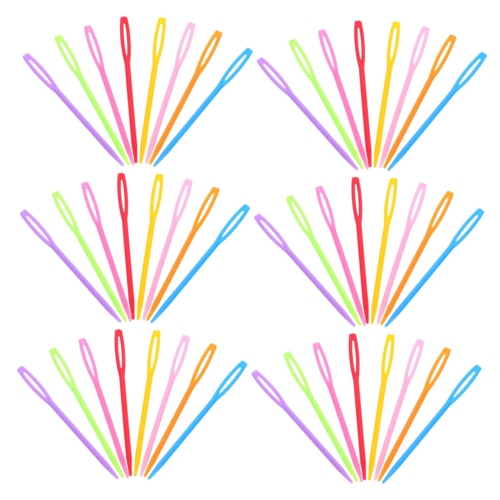 DOITOOL 2000pezzi Aghi da Rammendo per Filati in Plastica Aghi Grandi per Cucire per Tessere per Filati per Cucire Mano Cruna Grande per Mano