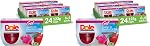 Dole Fruit Bowls Mandarin Oranges in Orange Gel, Healthy School Snacks, 123g, 24 Cups