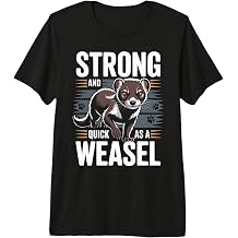 Weasel Lover Wildlife Animal Carnivorous Mammal Premium Tri-Blend T-Shirt