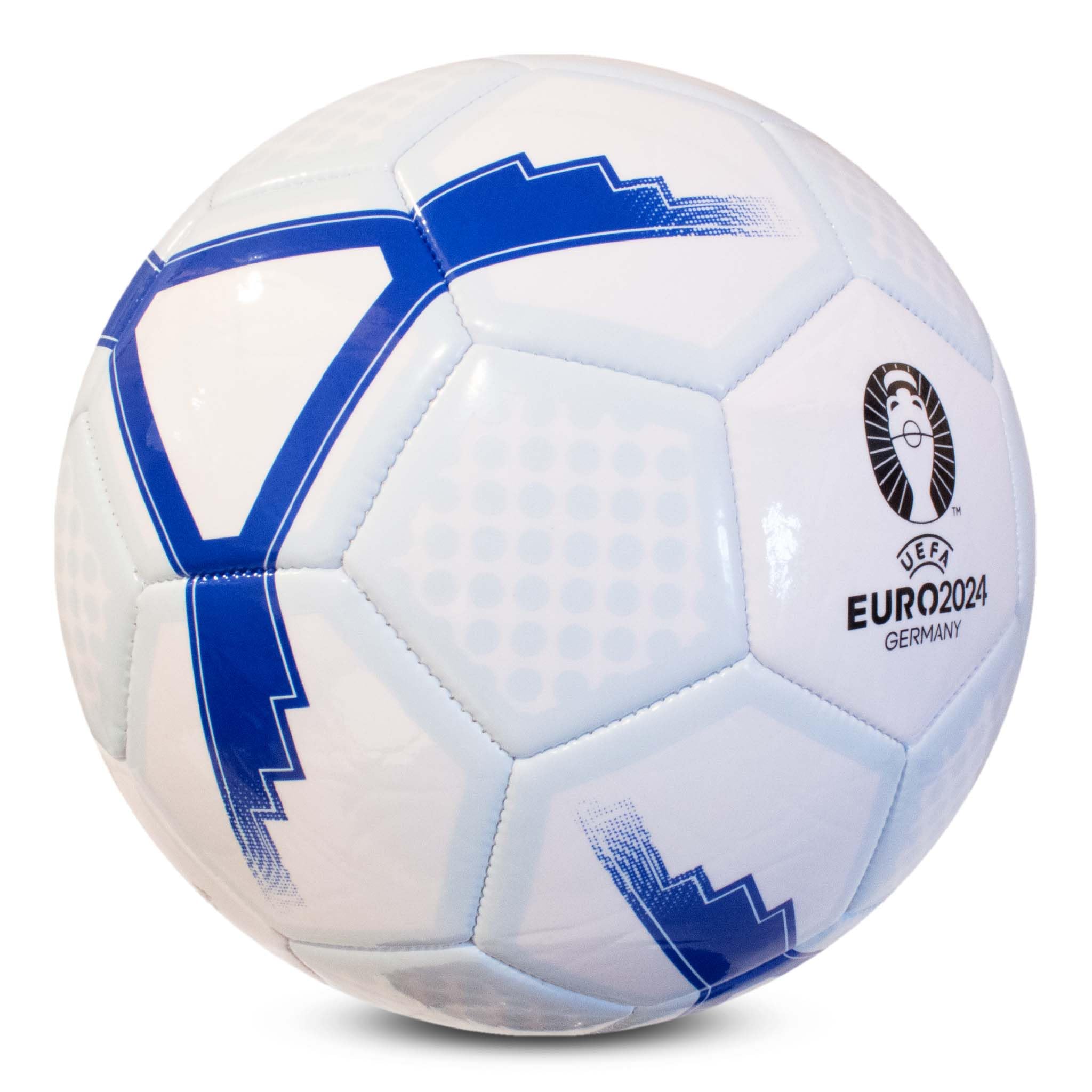 Ballon de Football Euro 2024 - Taille 5 - Produit sous Licence Officielle Hy-Pro, UEFA, entraînement, Match, Marchandise, à Collectionner pour Enfants et Adultes