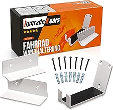 Upgrade4cars Bicycle Wall Mount Pedal | Horizontal Bike Hanger Black | Bicycle Hanger Brackets | Bike Accessories