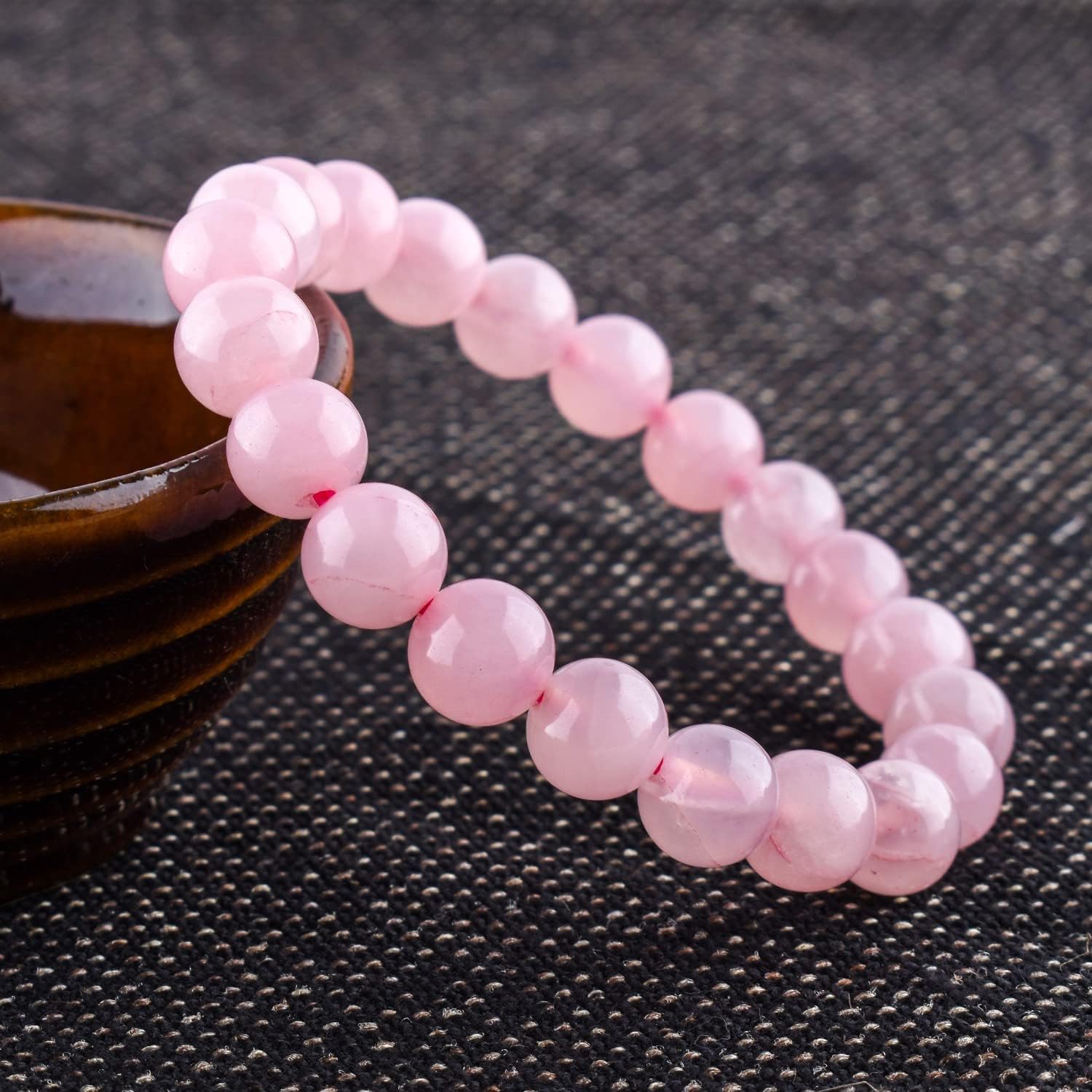 Purification Bracelet Handmade Gemstone Bracelet - Chakra Healing Crystals Stretchable Unisex Bracelet - Genuine Stone Beaded Round Beads - Yoga - Bracelet - Image 3