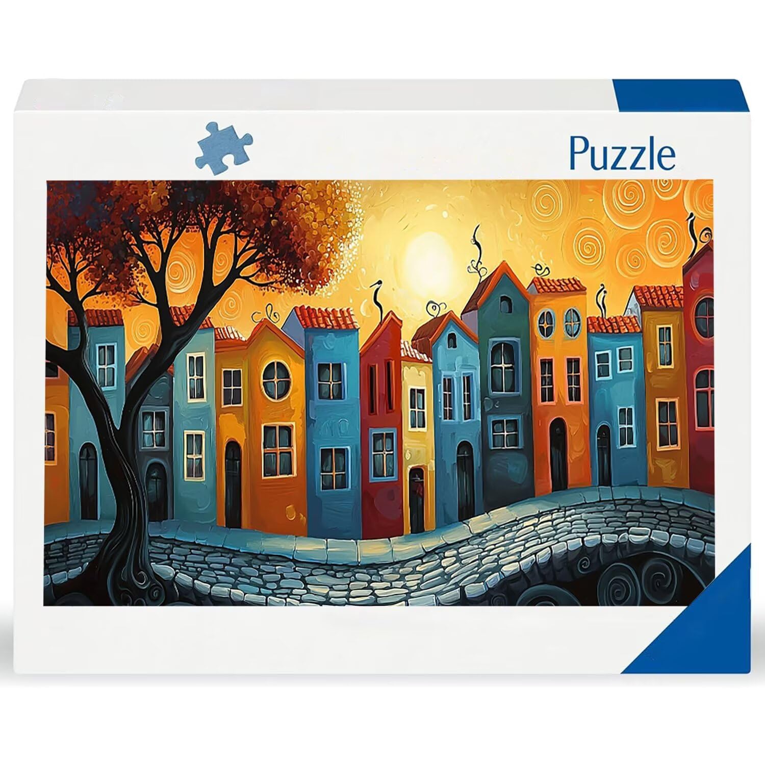 Puzzle para Adultos 1692 Piezas, Cabaña de ensueño Puzzle, Difícil, Desafiante, Rompecabezas Encajan Perfectamente, Letras en la Parte Posterior, Regalo para Personas Mayores (179x31cm) v-712
